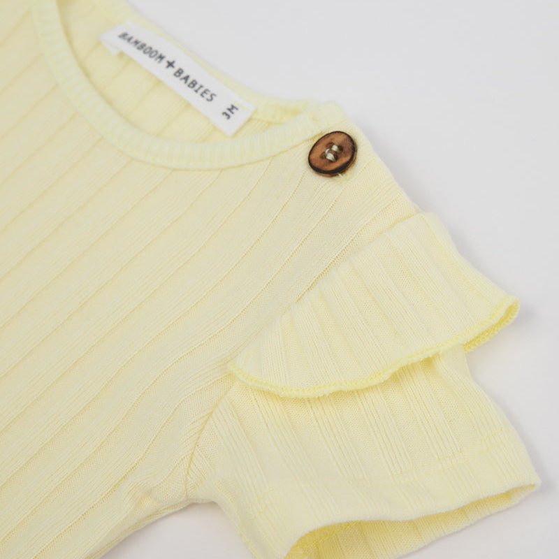 BAMBOOM T-shirt con Volant bimba - Be Brave Boutique