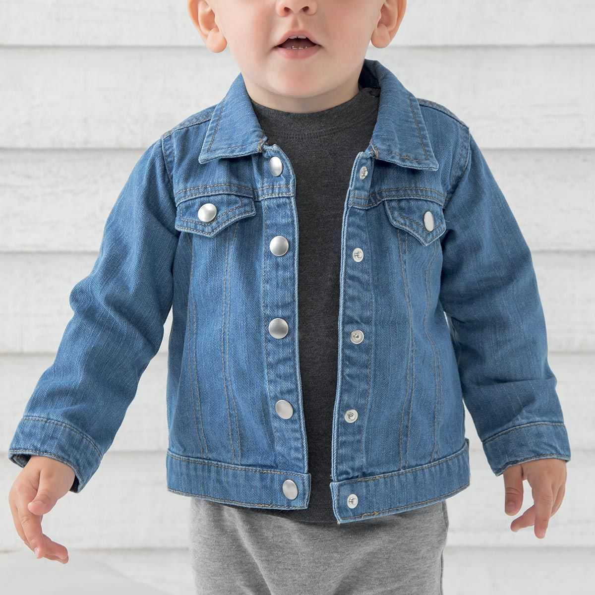 Giubbottino Unisex in Jeans Personalizzabile - Be Brave Boutique