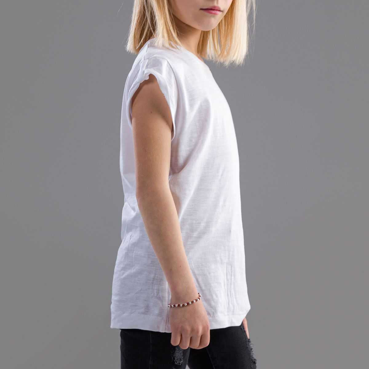 T-shirt bambina personalizzabile con nome e numero compleanno - Be Brave Boutique