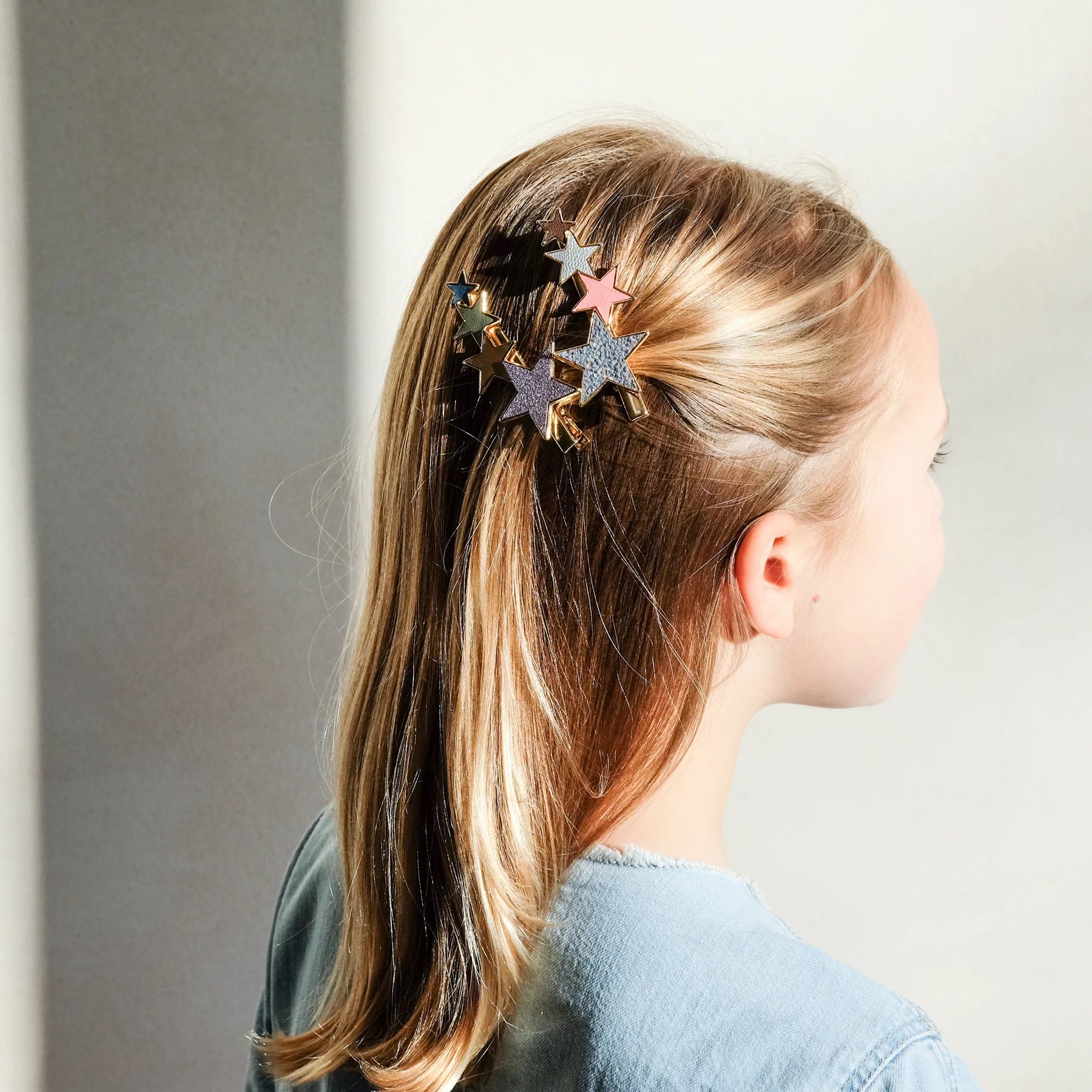 Clip Per capelli  Stelle glitter - Be Brave Boutique