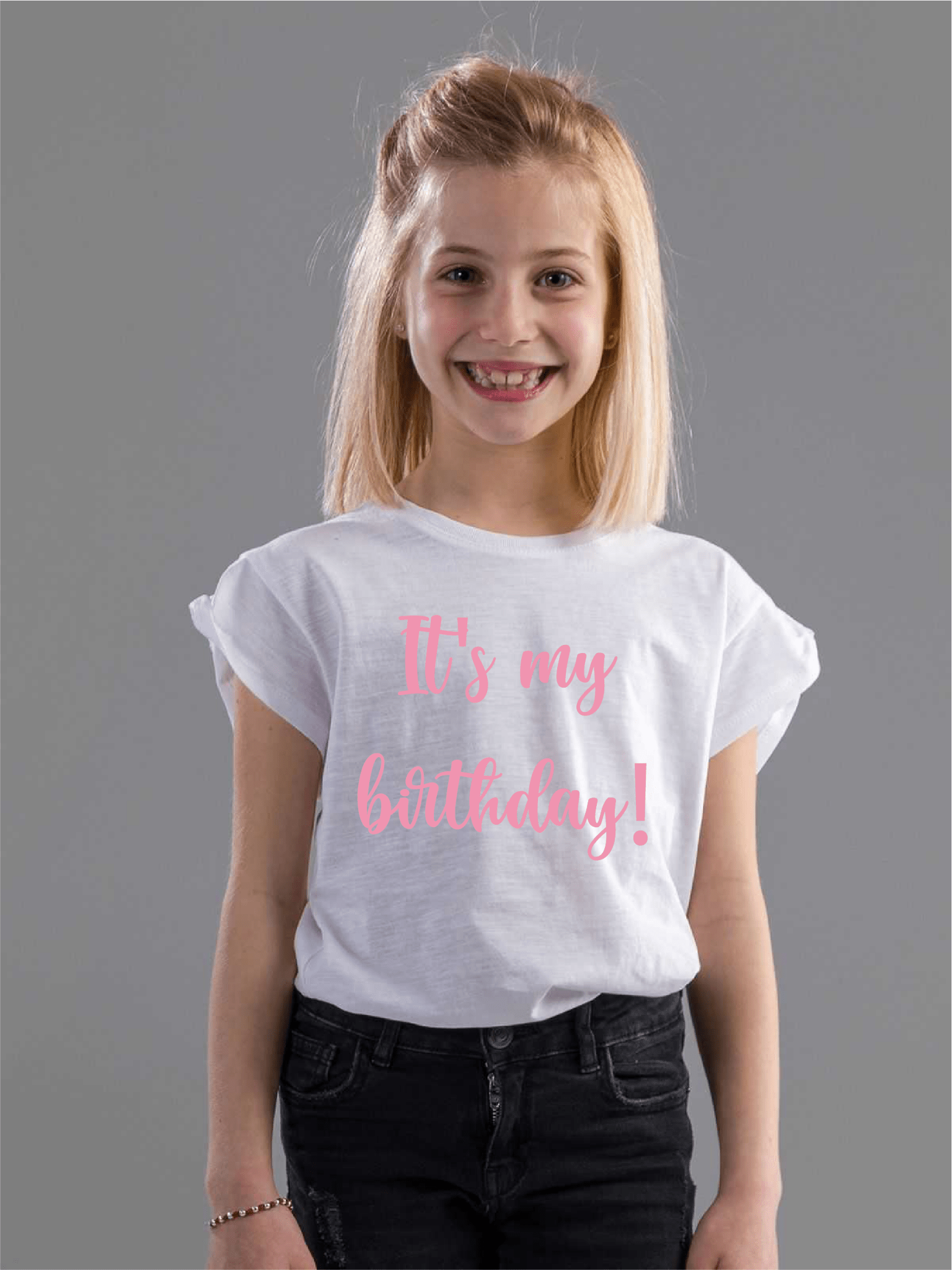 T-shirt bambina celebrativa It's my birthday! - Be Brave Boutique