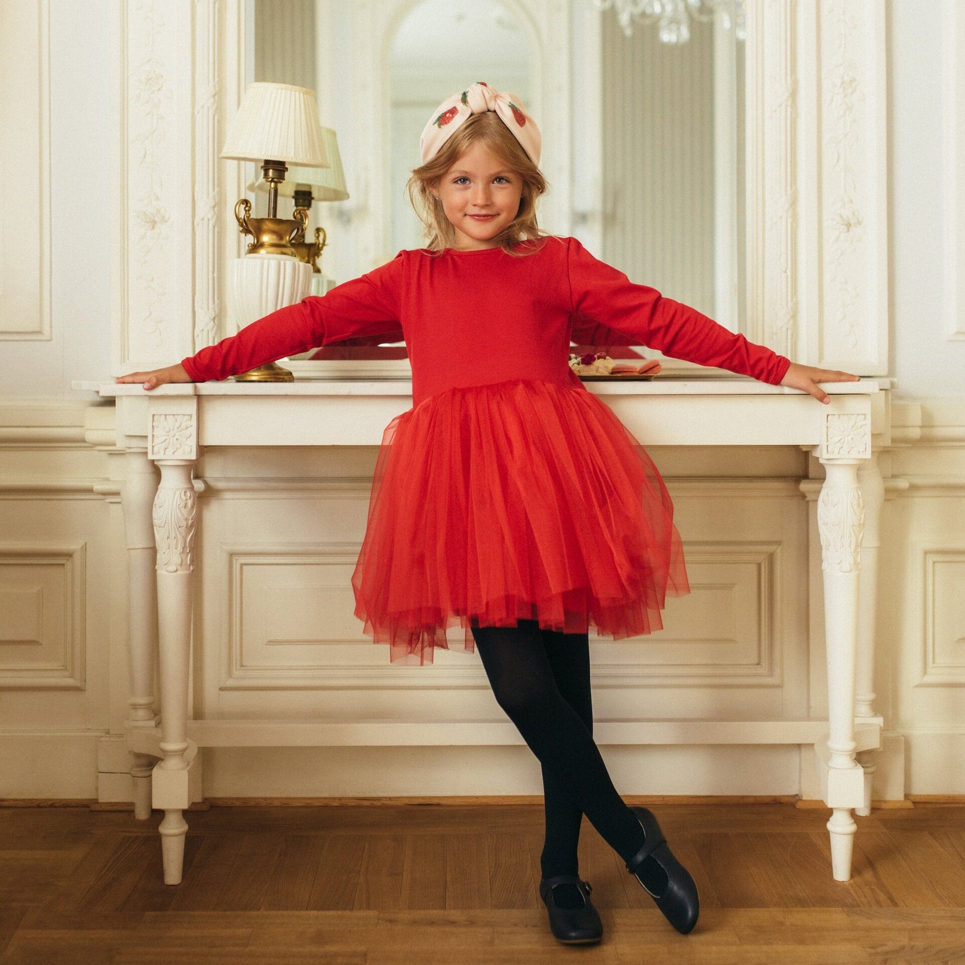 Tutù abitino in tulle Red - Be Brave Boutique