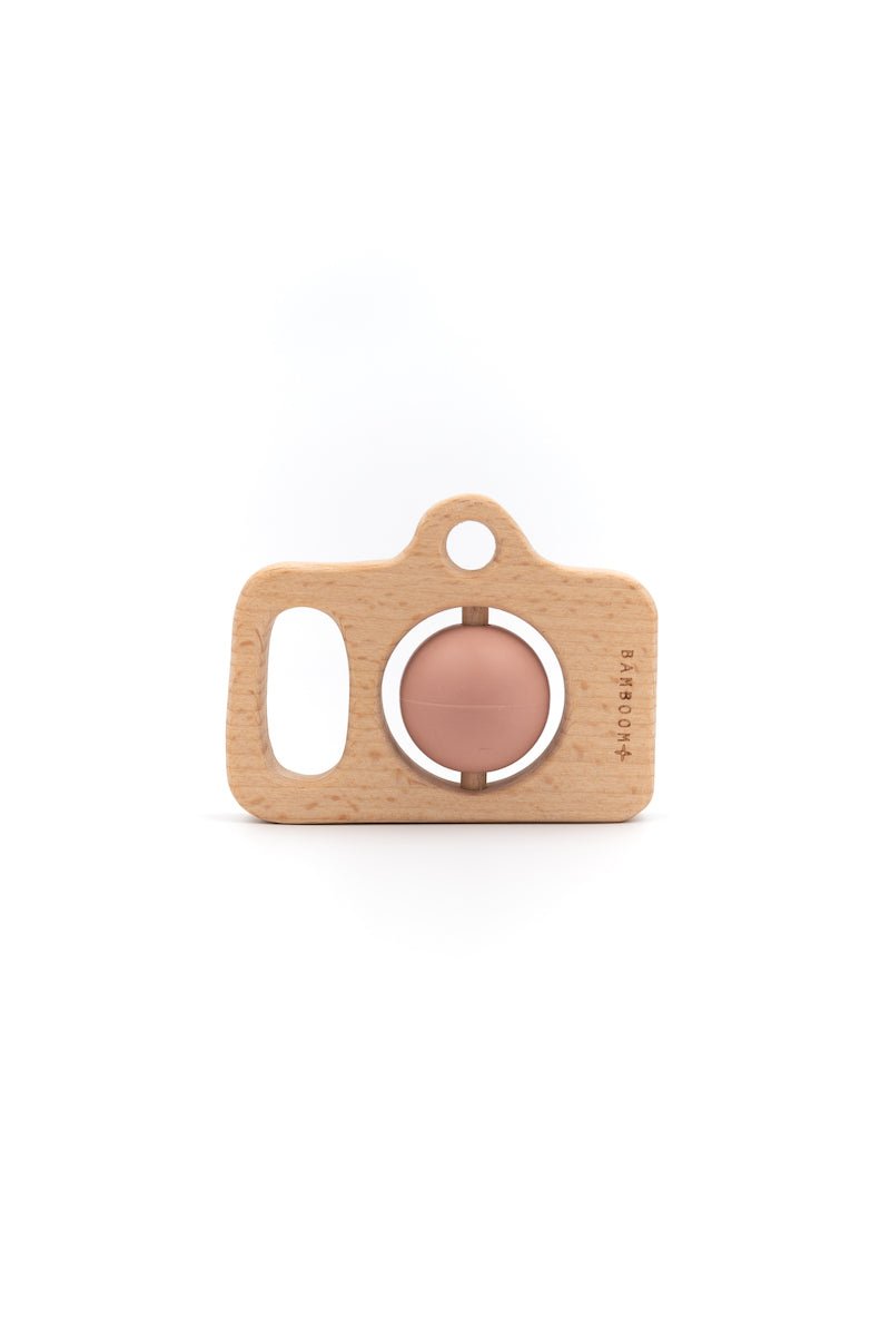 BAMBOOM Fotocamera in Legno e Silicone - Rosa - Be Brave Boutique