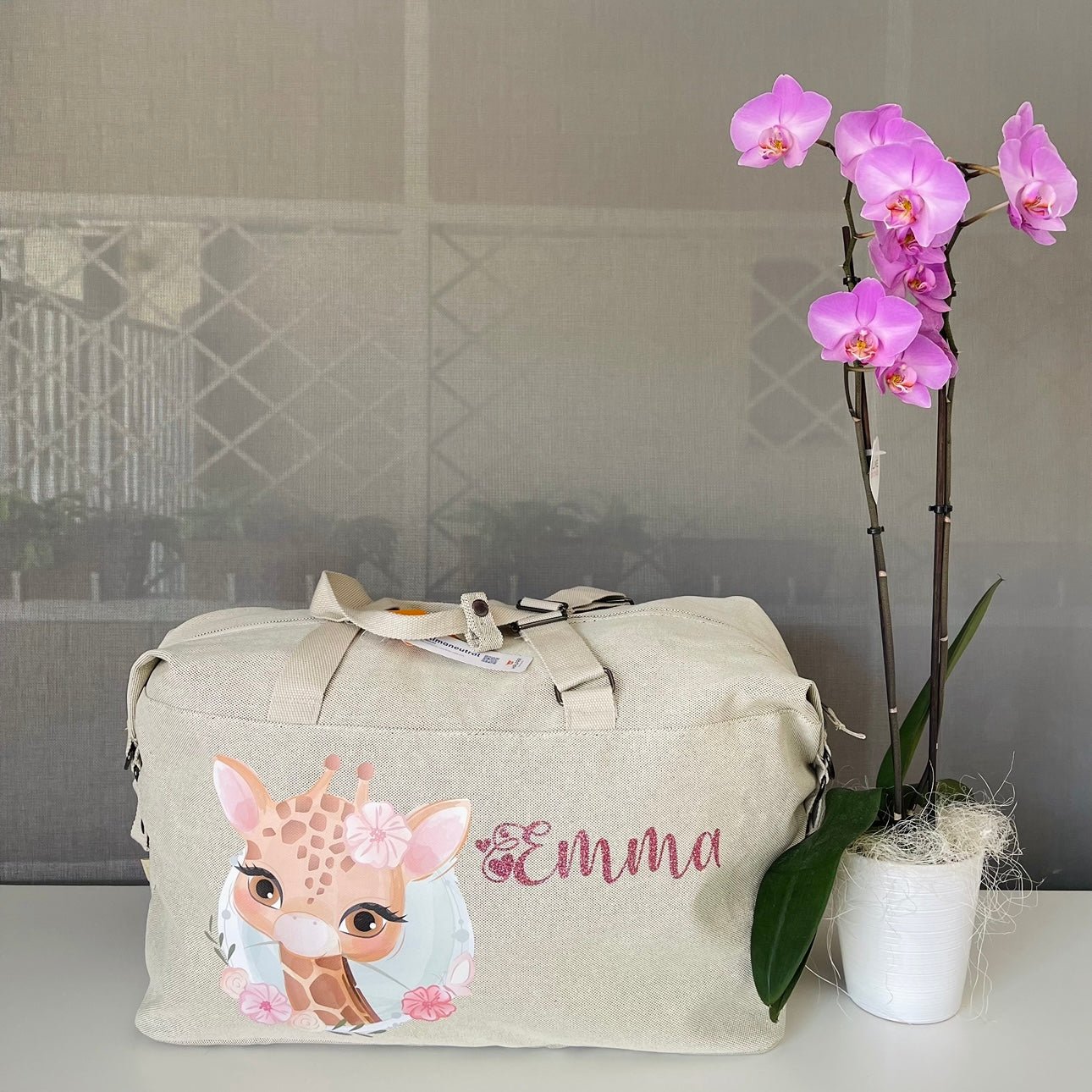 Borsone modello “Mommy”  Giraffa - Be Brave Boutique