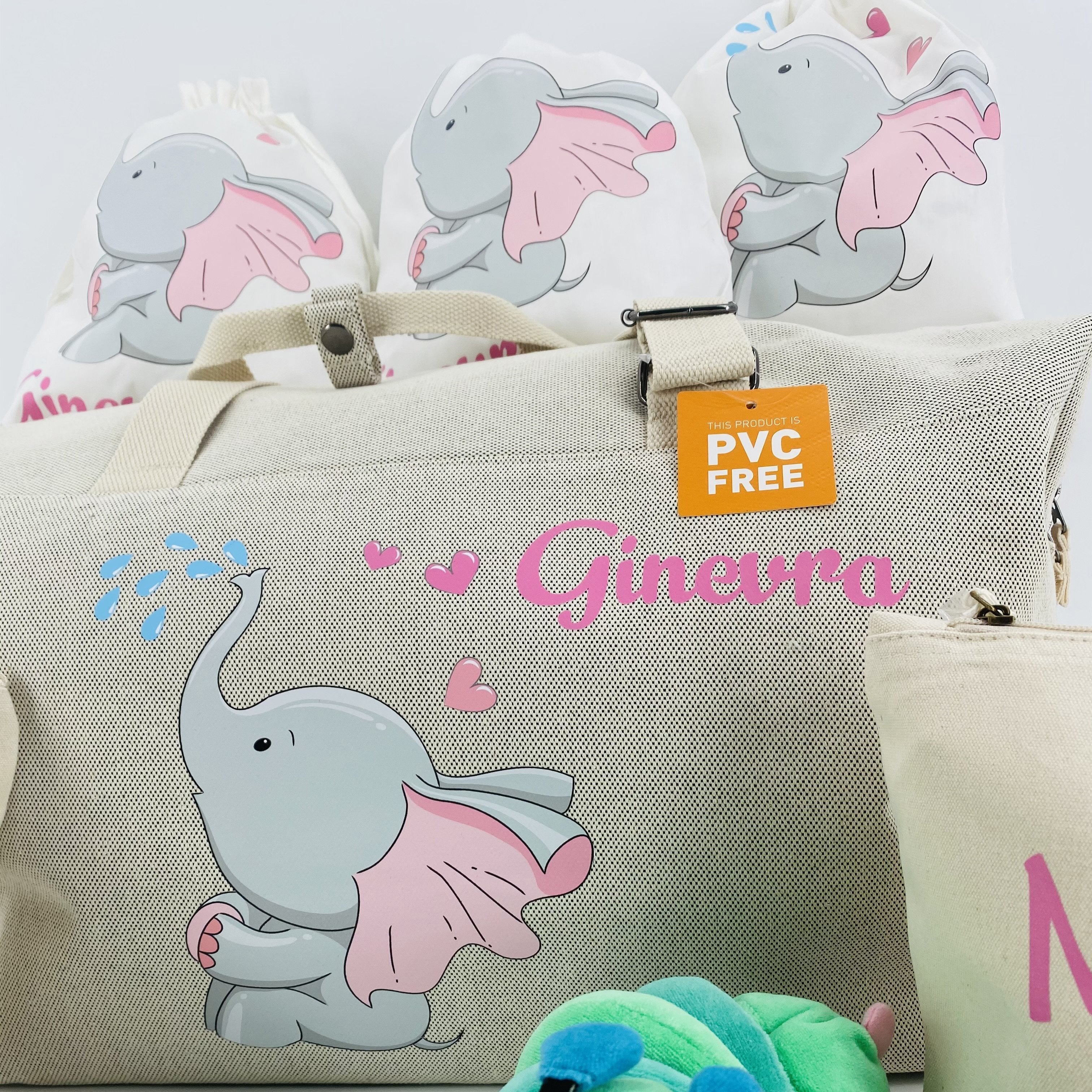 PROMO APRILE! 1 Borsone, 2 pochette MEDIE O LARGE  e 3 sacchi in cotone organico ABBINATI E PERSONALIZZATI OMAGGIO! - Be Brave Boutique