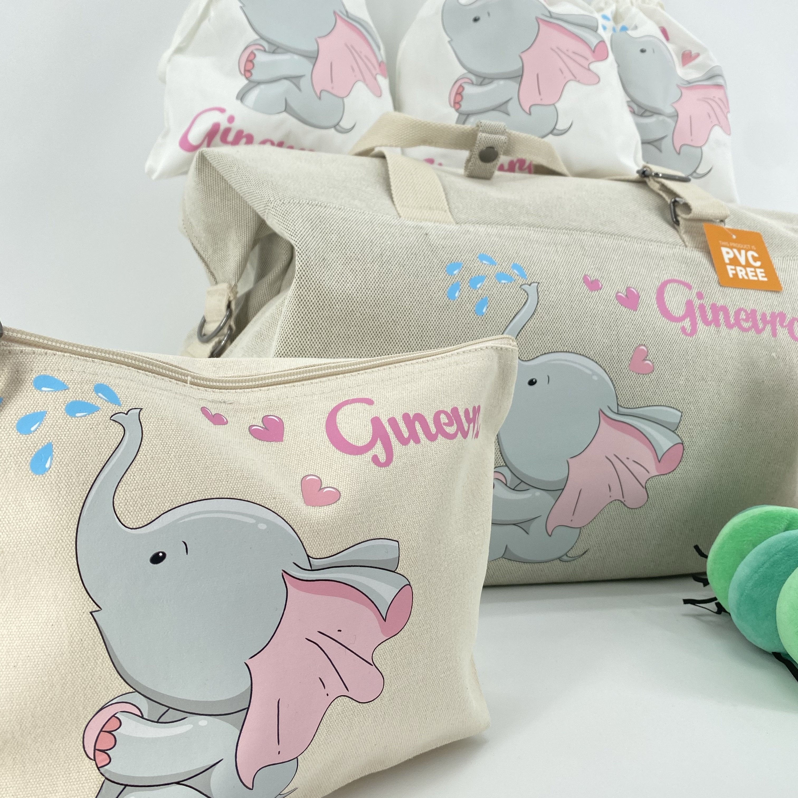 PROMO APRILE! 1 Borsone, 2 pochette MEDIE O LARGE  e 3 sacchi in cotone organico ABBINATI E PERSONALIZZATI OMAGGIO! - Be Brave Boutique