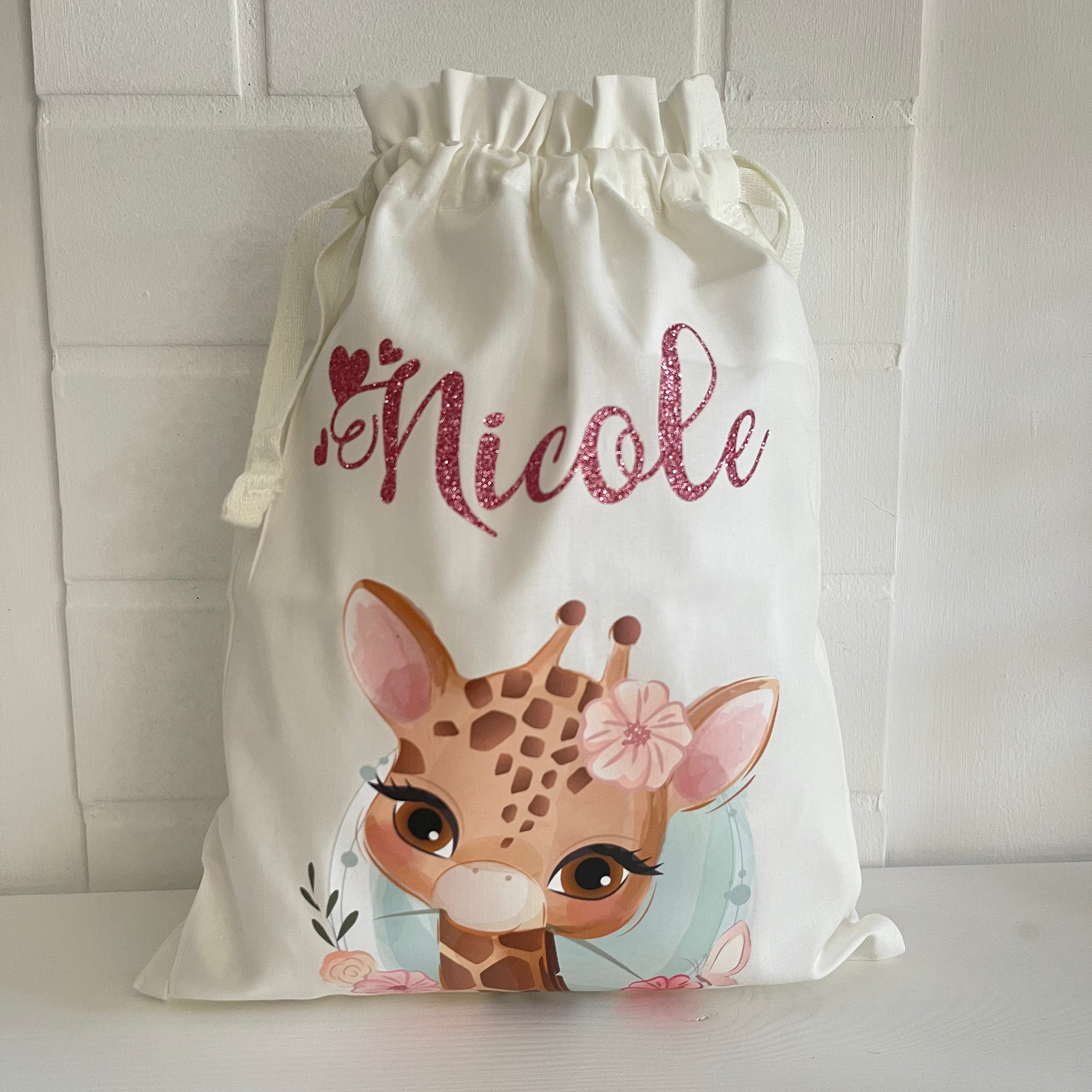 Sacchetti primi cambi Giraffa - Be Brave Boutique
