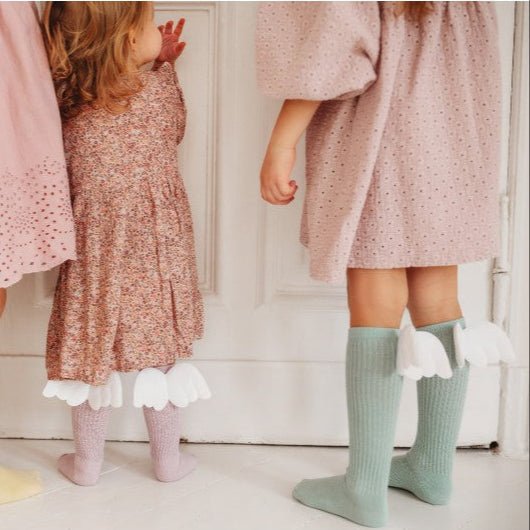 Calze Con Ali Me e mini Me Mint  matchy-matchy - Be Brave Boutique