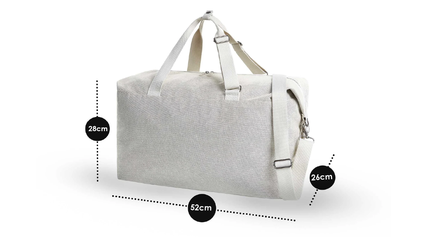 Borsone parto koala, 2 pochette MEDIE O LARGE  e 3 sacchi in cotone organico - Be Brave Boutique