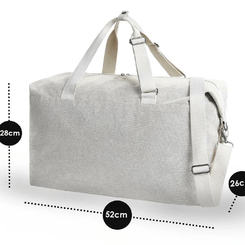 Borsone Elefantino sulla luna , 2 pochette  e 3 sacchi in cotone organico - Be Brave Boutique